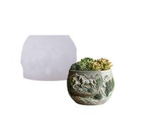 Moule en silicone réutilisable en forme de cheval - Fait à la main - Pour décoration de pot de fleurs - Idées cadeaux uniques