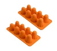 Moule en silicone réutilisable en forme de spectres, lavable lave-vaisselle, conceptions flexibles pour la fabrication et la cuisson de bougies, moule en silicone de qualité alimentaire, cuisson