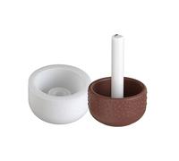 Moule en silicone réutilisable pour chandelier en forme de points pour décoration de la maison en résine et cadeaux, décoration de table réutilisable, moule en silicone