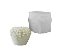 Moule En Silicone Réutilisable Pour La Fabrication De Bougies Et De Savons Idéal Pour Les Amateurs Et Les Cours D'art Avec Un Moule À Bougie En Silicone À Démoulage Facile