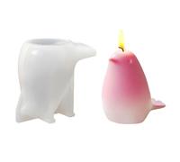 Moule en silicone réutilisable pour savon fait à la main, figurine en forme d'oiseau, léger, décoration d'intérieur, moule décoratif en résine d'oiseau