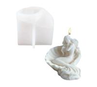 Moule en silicone robuste et flexible polyvalent pour décoration d'intérieur, coquillage, sirènes, création créative