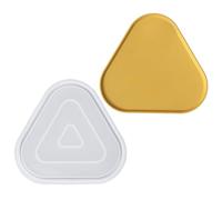 Moule En Silicone Robuste Géométrique Polyvalent Pour Castes Résine Époxy Portable Pour La Fabrication De Plateaux Uniques Et De Plats Artistiques Art Résine Époxy