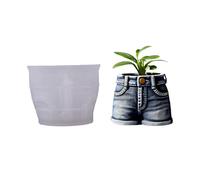 Moule en silicone robuste pour pot de fleurs en résine, fabrication de bijoux, décorations d'intérieur, accessoires de jardinage, jeans, jardinières, outils de fabrication de bijoux en silicone