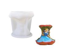 Moule en silicone robuste pour projets créatifs avec motifs complexes y compris princesses et reines