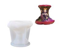 Moule en silicone robuste pour projets créatifs avec motifs complexes y compris princesses et reines