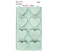 Moule en silicone 8 cours Vert d'eau