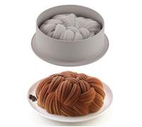 Silikomart Moule en silicone WOOLY 3D Ø 19 cm H 7,2 cm Gris