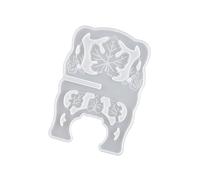 Moule en silicone solide pour la fabrication de porte-pages décoratifs et support de recettes - Moule en silicone pour décoration de la maison