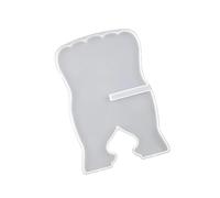 Moule en silicone solide pour la fabrication de porte-pages décoratifs et support de recettes - Moule en silicone pour décoration de la maison