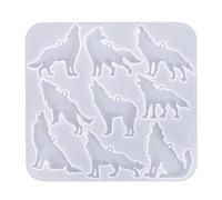 Moule en silicone souple en forme d'animal boucle d'oreille personnalisée pour les amateurs de bricolage