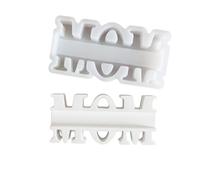 Moule en silicone souple en forme de lettre de maman pour loisirs créatifs, décoration de cadeaux et d'événements, moule souple et flexible