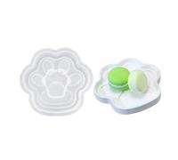 Moule en silicone souple en forme de pattes de chats - Fournitures d'artisanat - Moules faits à la main pour projets et accessoires uniques pour la maison - Moule époxy en silicone
