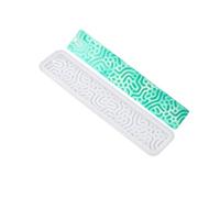 Moule en silicone souple et robuste pour décoration authentique rectangle pour tous les âges Utilisation quotidienne Loisirs Modèle miniature réaliste