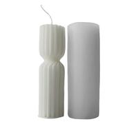 Moule en silicone souple fait à la main en forme de cylindre parfumé pour aromathérapie, bijoux, décorations d'intérieur, artisanat fait à la main
