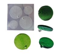 Moule en silicone souple réutilisable pour la résine et la fabrication de bijoux - Moule anti-adhésif pour loisirs créatifs, bougies, pâtisserie - Parfait pour les artisans et les artistes