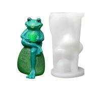 Moule En Silicone - Statue En Silicone Réutilisable,Moule Figurines Animales En Résine | Pour Plâtre Époxy Béton Argile Fabrication De Bougies Extérieur Maison Cour Allée