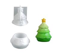 Moule en silicone sur le thème de Noël pour créer un arbre de Père Noël, des conteneurs en résine, des pots de plantes grasses, des accessoires décoratifs, moule en silicone pour décoration de Noël