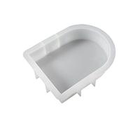 Moule en silicone surdimensionné pour arche de plantes d'animaux pour conserver des fleurs, décoration de bureau, serre-livres en silicone