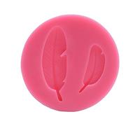 Moule en silicone texturé plumes, légumes, bonbons, biscuits, moule à chocolat, bloc de glace, desserts français, décoration de chocolat, fondant, biscuits, moule