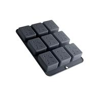 Moule en silicone traditionnel chinois Mahjong - Outil de cuisson efficace pour festival, dessert et symbole de prospérité