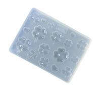 Moule en silicone transparent pour créer une série de plantes