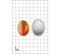 Moule en Silicone œuf de Dragon (Petit)