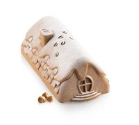 WINTER COTTAGE Moule en silicone Bûche SilikoMart 3Design