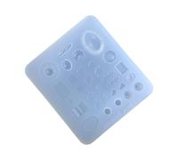 Moule époxy à texture d ’ osier réutilisable, 1, D | Silicone polyvalent pour accessoires en résine et thème de pique-nique, créations faites à la main, moule de