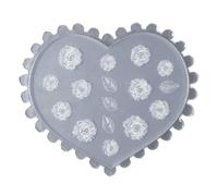 Moule Époxy En Silicone Moules À Motifs Relief Fleurs Sculpture D'ongles Pochoirs Modèles De Sculpture Outil Bijoux Forme Fleur Silicone