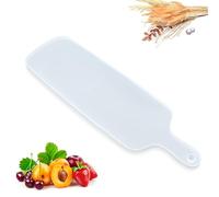 moule epoxy,Moule de plateau en résine de silicone,Transparent Silicone Coaster Mold,Moule Resine Epoxy,planches à fromage moules en résine époxy avec poignée pour plateau de service,40 cm/15,7 pouces