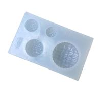 Moule ergonomique en silicone pour loisirs créatifs en forme de tarte aux fruits pour créations en résine et idées uniques de fabrication de cadeaux miniatures