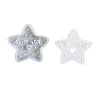 Moule étoile en silicone Moulage saisonnier facile à démouler des formes de | Empreinte Figure Étoile En Silicone Pour jardin, bonbons, chocolat, savon, desserts, fondant, D