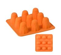 Moule fantôme d'Halloween : moules de four en silicone flexibles parfaits pour faire du chocolat, de la crème glacée et du savon. Un type de décoration de fête 3D réutilisable qui peut être utilisé