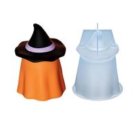 Moule fantôme - Moules fantômes en silicone pour fabriquer des bougies décoratives | Outils pour travaux manuels d'Halloween pour projets d'art avec plâtre, résine, et décoration