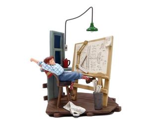 Moule fin Studio Ghibli Vignette Collection n°2 Cochon rouge Fio manque de sommeil en plastique non écaille modèle GV2