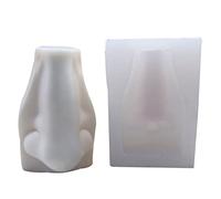 Moule flexible 3D en silicone pour oreille, bouche, œil, nez - Pour bijoux, savon, loisirs créatifs, décoration, oreille, bouche, œil, nez - Grande taille
