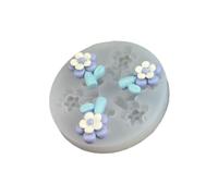 Moule flexible en silicone à 2 couches pour travaux manuels, bijoux, savon, décorations en forme de pétales de fleurs, outils de bijoux