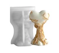 Moule flexible en silicone en forme de cœur pour travaux manuels