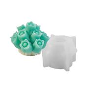 Moule flexible en silicone fait à la main - Parfumé - Bouquet de tulipes 3D - Aromathérapies - Décoration d'intérieur - Fleur réaliste