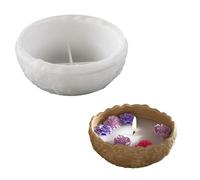 Moule flexible en silicone pour bol de rangement facile à démouler pour embellir votre maison avec la création de résine époxy