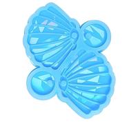 Moule flexible en silicone pour boucles d'oreilles en forme de coquillages en résine époxy