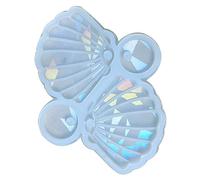 Moule flexible en silicone pour boucles d'oreilles en forme de coquillages en résine époxy outil de fabrication de bijoux