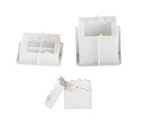 Moule flexible en silicone pour loisirs créatifs, accessoires en résine personnalisés et cadeaux polyvalents