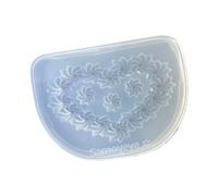 Moule flexible en silicone pour nœud papillon en forme de cœur, B