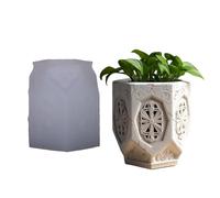 Moule flexible en silicone pour pots de fleurs en résine et accessoires décoratifs