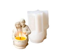 Moule flexible en silicone pour statue faite à la main, pots de fleurs, bijoux, plats, récipients en silicone souple