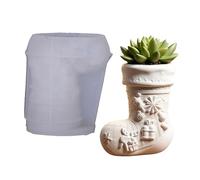 Moule flexible en silicone pour vases en résine, tasses et décorations de vacances