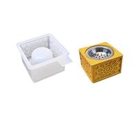 Moule flexible en silicone sûr pour brûleurs d'encens avec motifs culturels pour articles de décoration d'intérieur personnalisables, moule en silicone personnalisable pour articles parfumés