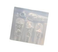 Moule flexible réutilisable en silicone pour nail art débutants et professionnels en résine à libération rapide